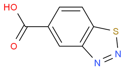 Бензо[d][1,2,3]тіадіазол-5-карбонова кислота CAS 192948-09-7