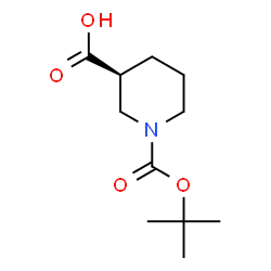 (S)-1-(трет-бутоксикарбоніл)піперидин-3-карбонова кислота CAS 88495-54-9